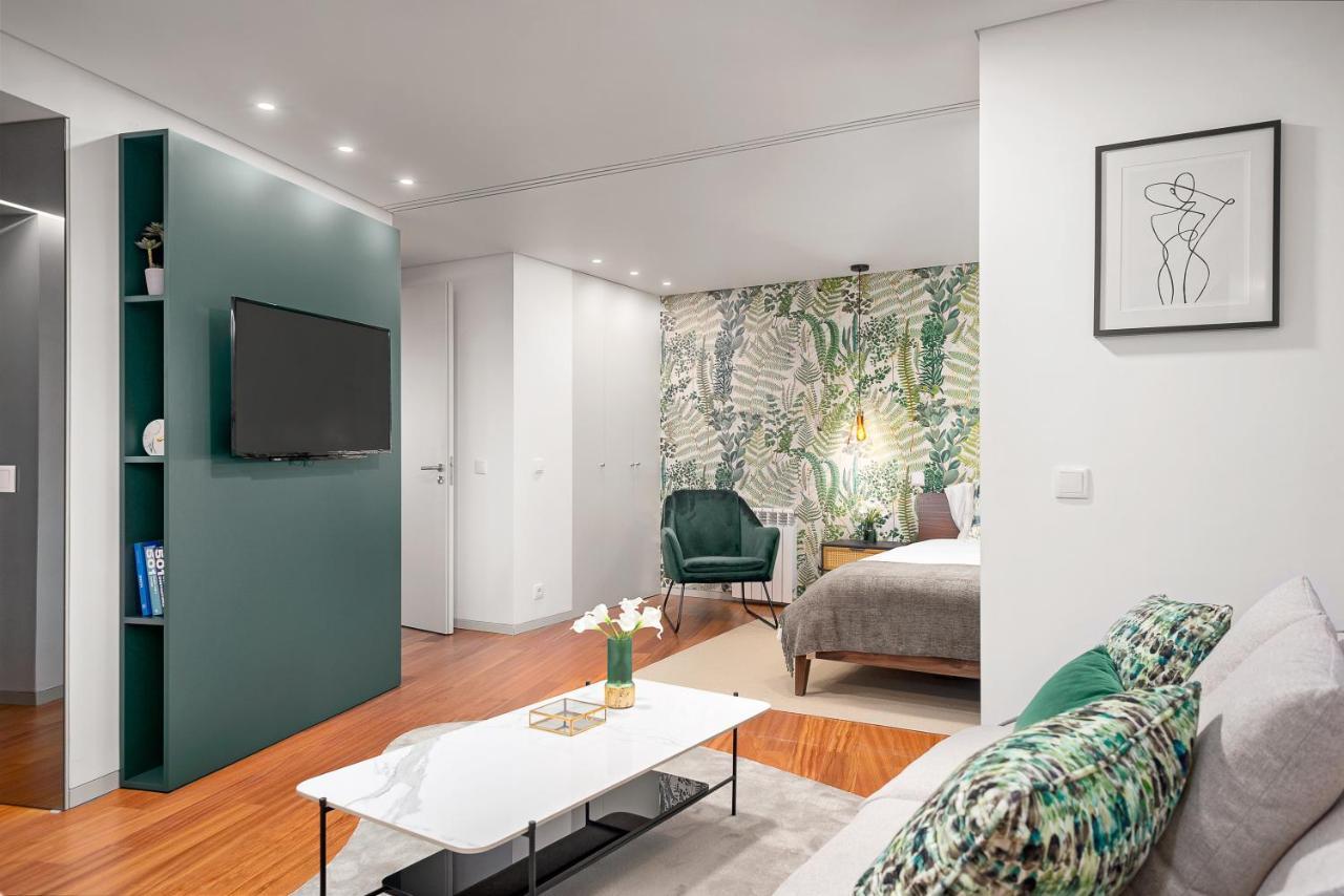 Stylish Apartment At Bolhao Porto Bagian luar foto
