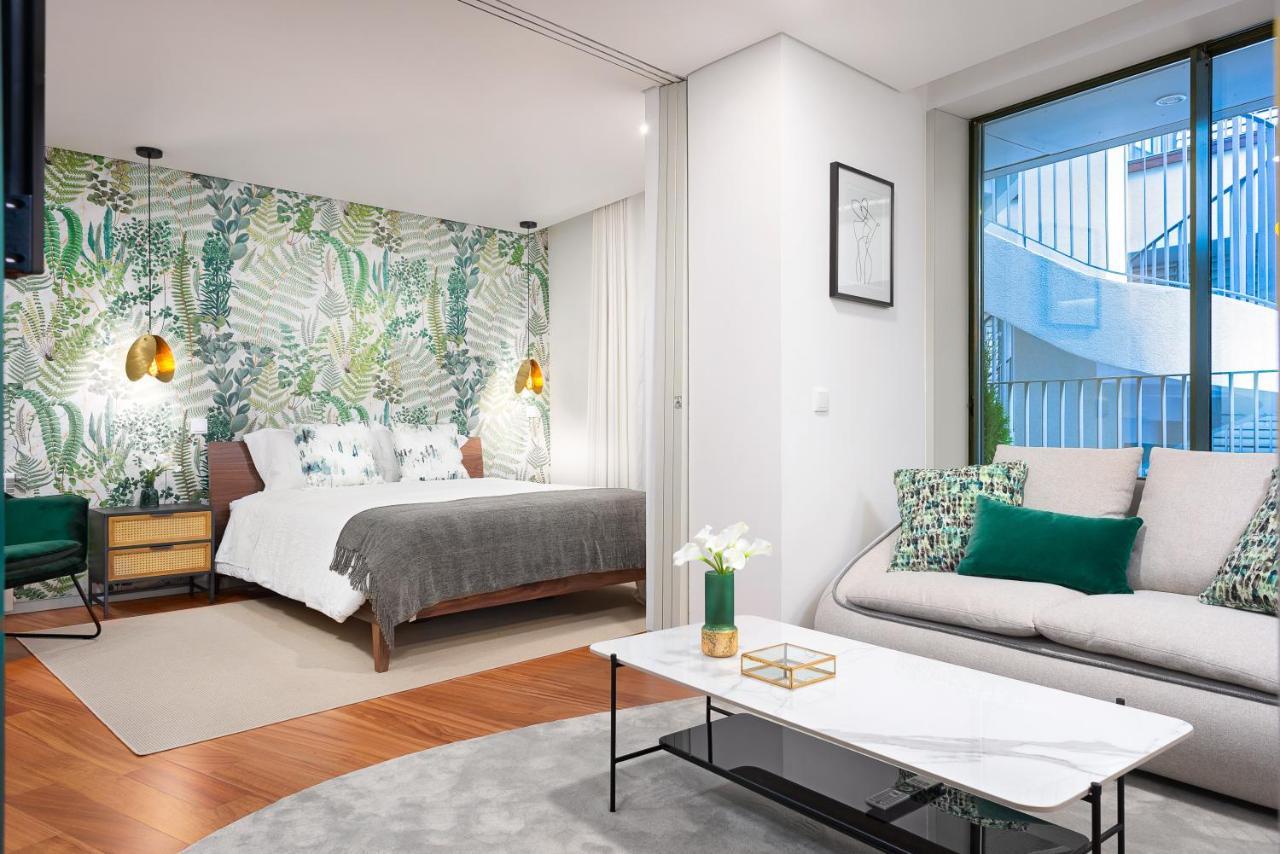 Stylish Apartment At Bolhao Porto Bagian luar foto