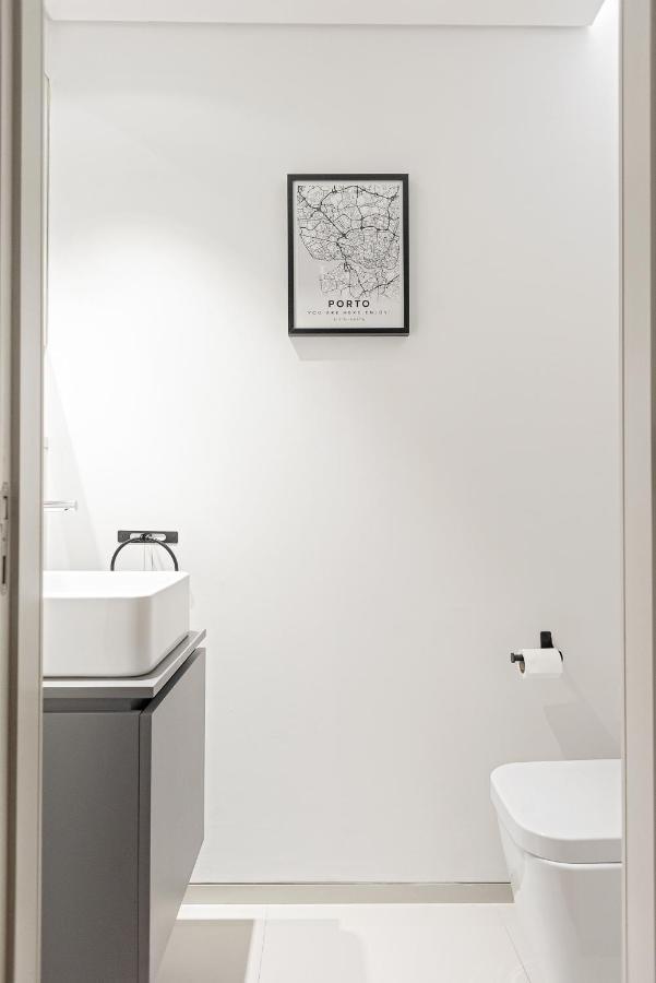 Stylish Apartment At Bolhao Porto Bagian luar foto