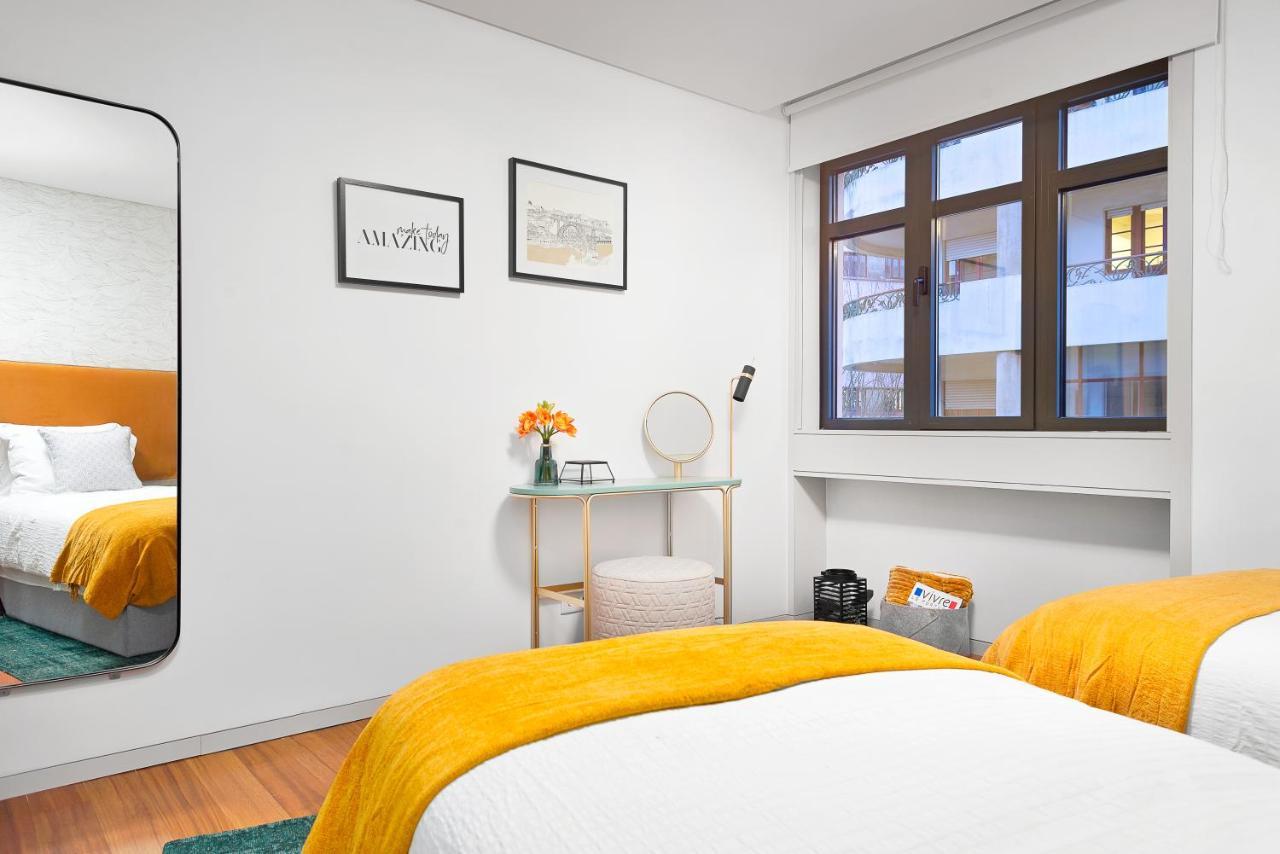 Stylish Apartment At Bolhao Porto Bagian luar foto